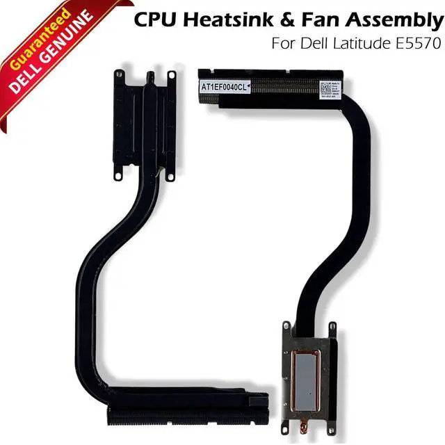 Main image of Dell Latitude E5570 15.6" Genuine CPU Cooling Heatsink 966WT AT1EF0040CL