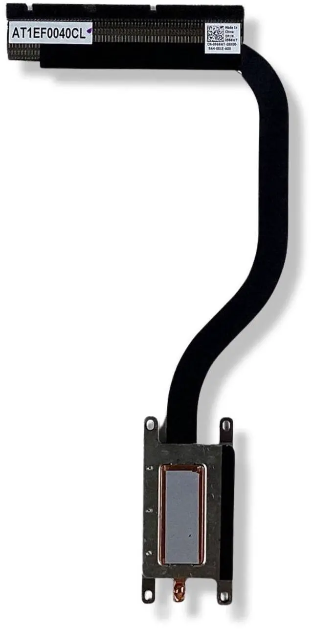 Alt view image 4 of 6 - Dell Latitude E5570 15.6" Genuine CPU Cooling Heatsink 966WT AT1EF0040CL