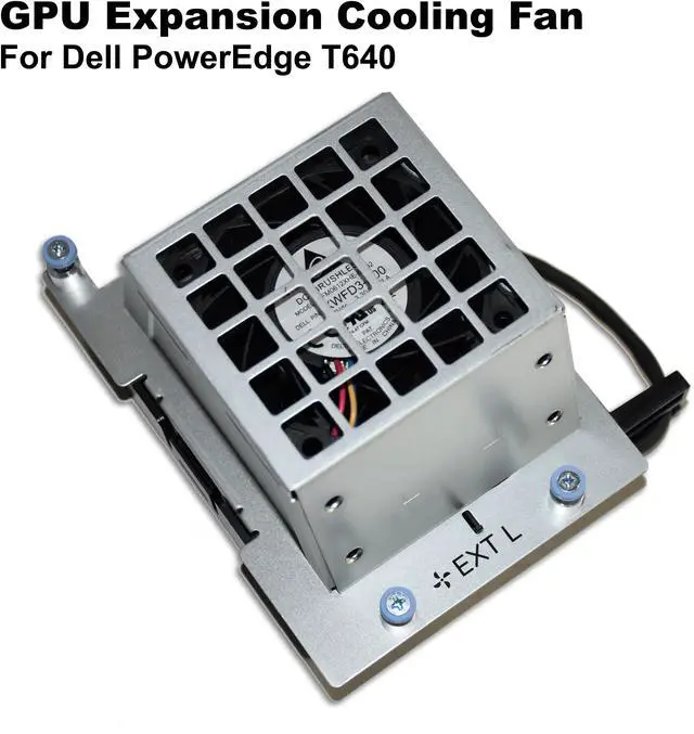 Alt view image 2 of 6 - Dell PowerEdge T640 GPU Expansion Left Cooling Fan 8DF31