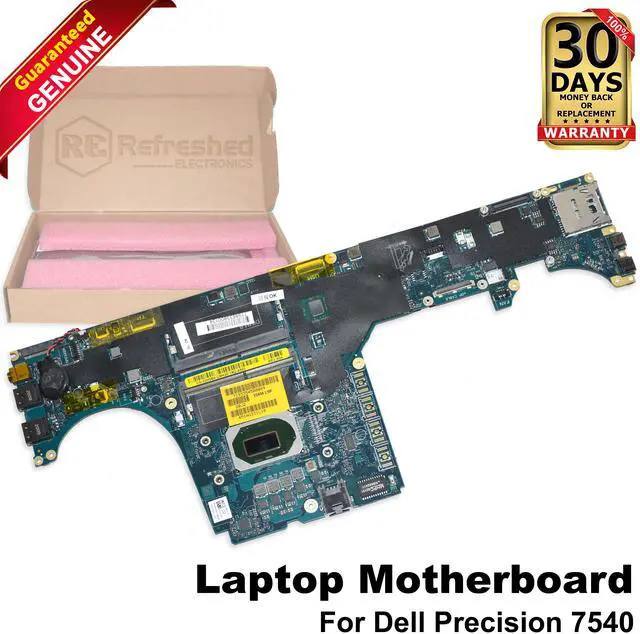 Main image of Dell Precision 7540 Intel Core i9-9980 2.4GHz Laptop Motherboard 2H58H