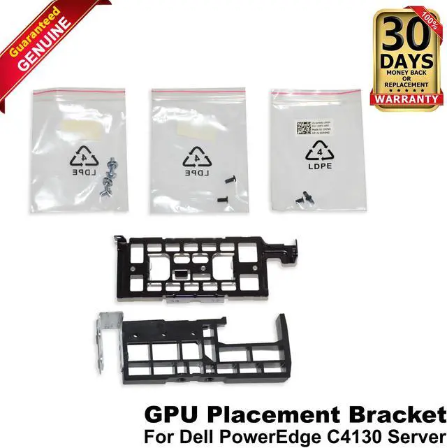 Main image of Dell PowerEdge C4130 Server GPU Placement Bracket P5W6P