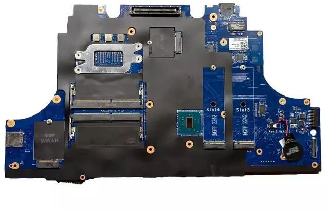 Alt view image 2 of 4 - Dell Precision 7710 Laptop Motherboard Intel Xeon E3-1505M v5 2.8GHz NR6XM