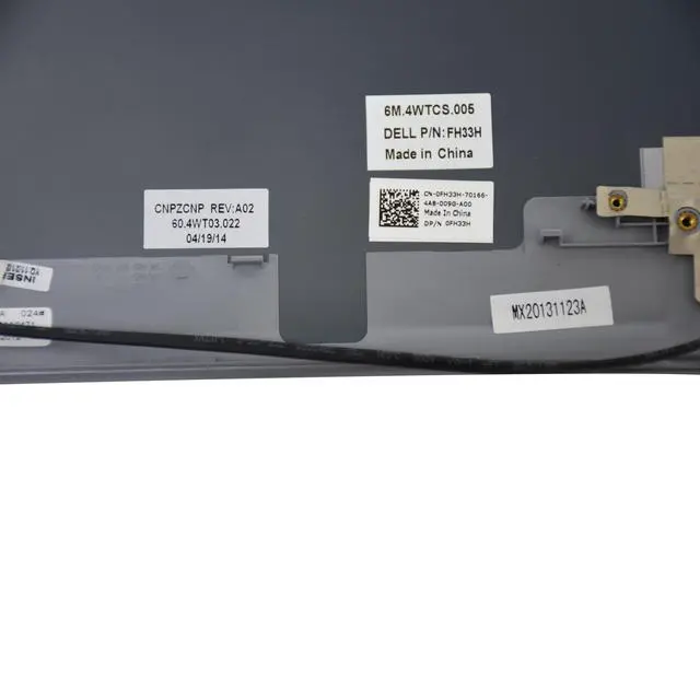 Alt view image 7 of 7 - Dell Inspiron 14R 5421 & 14 3421 14" LCD Back Cover Assembly FH33H