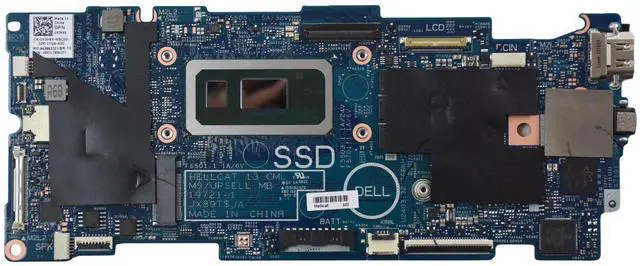 Alt view image 5 of 7 - Dell Inspiron 13 7300 2-In-1 Laptop Motherboard i5-10210U 1.6GHz DDR3 8GB RAM Y3H95