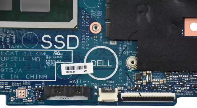 Alt view image 6 of 7 - Dell Inspiron 13 7300 2-In-1 Laptop Motherboard i5-10210U 1.6GHz DDR3 8GB RAM Y3H95