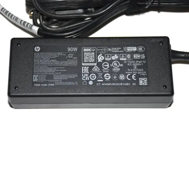 Alt view image 5 of 6 - HP TPN-CA18 19.5V 4.74A 90W AC Power Adapter Charger L39754-002