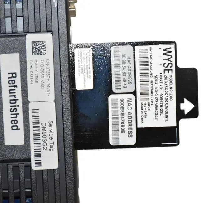 Alt view image 2 of 7 - Dell Wyse 7010 Thin Client AMD G-T52R 1.5GHz 2GB RAM 8GB SSD WIFI Citrix 736PH
