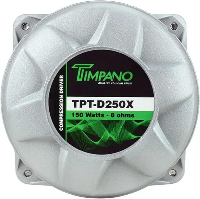 Alt view image 4 of 6 - Timpano 1" Exit Phenolic Diaphragm Driver 2" Voice Coil 150W Max Power TPT-D250X