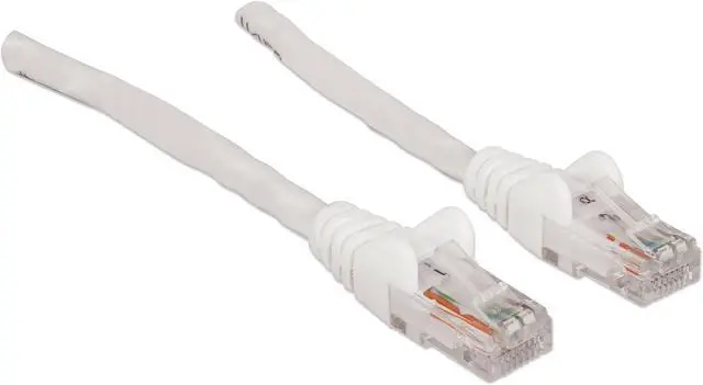 Alt view image 2 of 5 - Intellinet Network Cable, Cat5e, UTP, RJ45 Male / RJ45 Male, 0.6 m (2 ft.), White