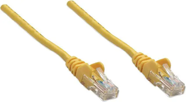Alt view image 2 of 3 - Intellinet Network Cable, Cat5e, UTP, RJ45 Male / RJ45 Male, 10.5 m (35 ft.), Yellow