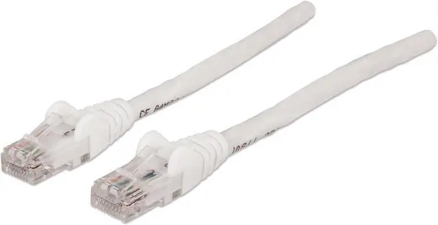 Main image of Intellinet Network Cable, Cat5e, UTP, RJ45 Male / RJ45 Male, 22.5 m (75 ft.), White