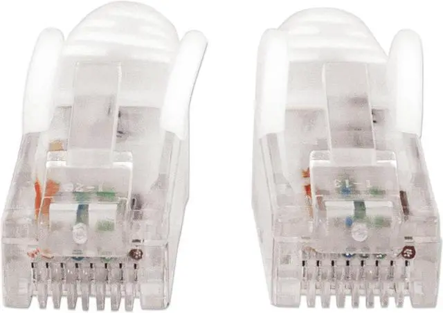 Alt view image 3 of 5 - Intellinet Network Cable, Cat5e, UTP, RJ45 Male / RJ45 Male, 22.5 m (75 ft.), White