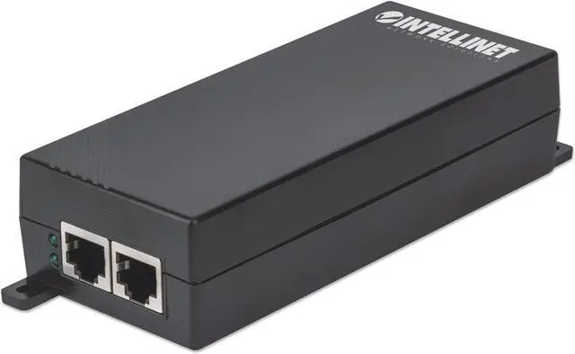 Main image of Intellinet Gigabit High-Power PoE+ Injector, 1 x 30 W Port, IEEE 802.3at/af Compliant, Plastic Housing
