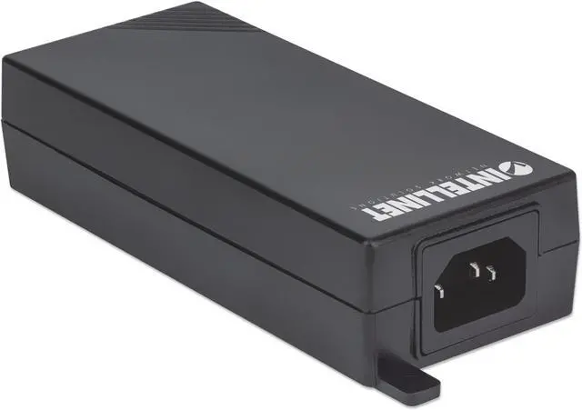 Alt view image 4 of 13 - Intellinet Gigabit High-Power PoE+ Injector, 1 x 30 W Port, IEEE 802.3at/af Compliant, Plastic Housing
