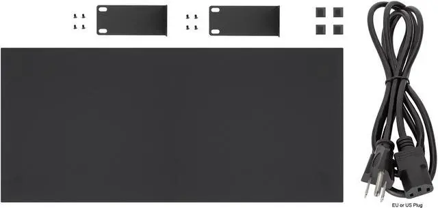 Alt view image 6 of 7 - Intellinet 16-Port Gigabit Ethernet Switch, 16 x 10/100/1000 Mbps RJ45 Ports, Green Ethernet / IEEE 802.3az Energy Efficient Ethernet, Desktop Format, Includes Optional 19" Rackmount Brackets