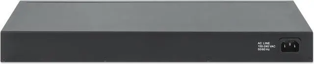 Alt view image 4 of 7 - Intellinet 24-Port Gigabit Ethernet Switch with 2 SFP Ports, 24 x 10/100/1000 Mbps RJ45 Ports + 2 x SFP, IEEE 802.3az (Energy Efficient Ethernet), 19" Rackmount