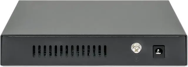 Alt view image 4 of 7 - Intellinet 5-Port Gigabit Ethernet PoE+ Switch with SFP Port, Four PSE PoE Ports, IEEE 802.3at/af (PoE+/PoE) Compliant, PoE Power Budget of 91 W, Desktop Format, Wall-mount Option