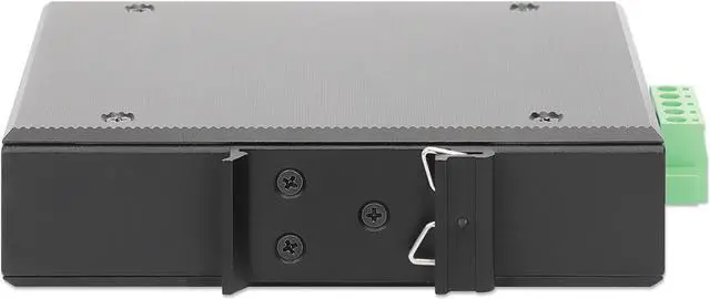 Alt view image 4 of 7 - Intellinet Industrial 4-Port Gigabit Ethernet PoE++ Switch with 2 SFP Ports, IEEE 802.3bt (4PPoE) Compliant, PoE Power Budget up to 240 W, Output up to 95 W per Port, IP40-Rated Metal Housing, DIN-Rai