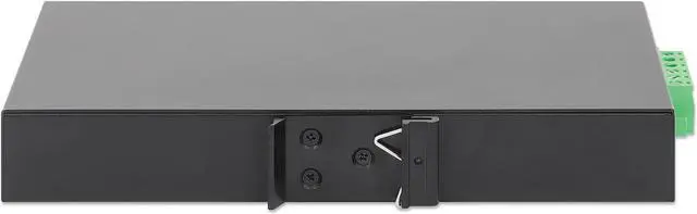 Alt view image 4 of 7 - Intellinet Industrial 8-Port Gigabit Ethernet Switch with 2 SFP Ports, IP40-Rated Metal Housing, DIN-Rail Mount