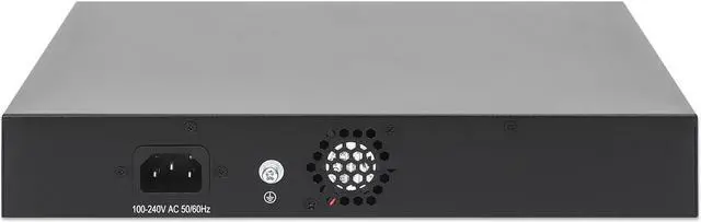 Alt view image 9 of 12 - Intellinet 8-Port Gigabit Ethernet PoE+ Web-Managed Switch with 2 SFP Ports, IEEE 802.3at/af Power over Ethernet (PoE+/PoE) Compliant, 140 W, Self-Healing Network, Endspan, Desktop, 19" Rackmount