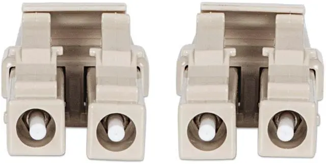 Alt view image 6 of 8 - Intellinet Fiber Optic Patch Cable, Duplex, Multimode, LC/LC, 50/125 Âµm, OM3, 1.0 m (3.0 ft.), Aqua