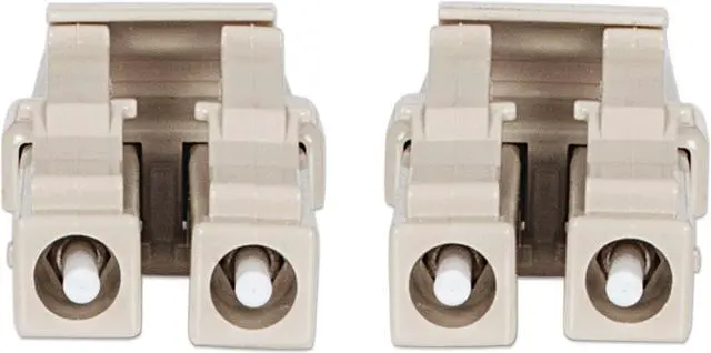 Alt view image 10 of 12 - Intellinet Fiber Optic Patch Cable, Duplex, Multimode, LC/LC, 50/125 Âµm, OM3, 2.0 m (7.0 ft.), Aqua