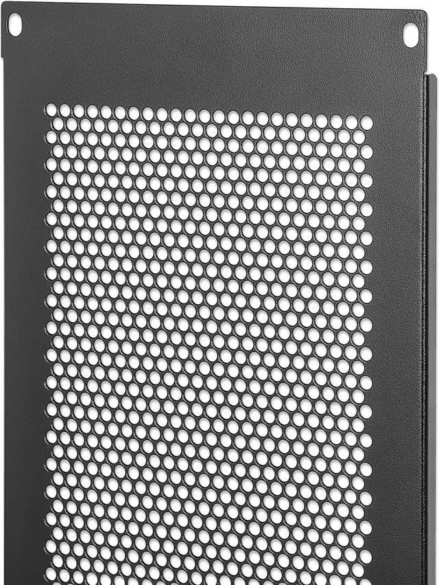Alt view image 4 of 5 - Intellinet 19" Vented Blank Panel, 4U, Rackmount Spacer Panel with Perforated Venting, Black RAL 9005