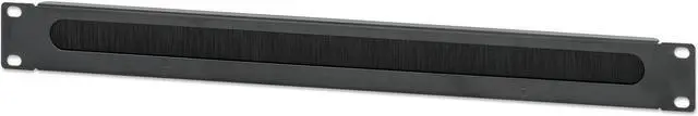 Alt view image 3 of 5 - Intellinet 19" Cable Entry Panel, 1U, with Brush Insert, Black