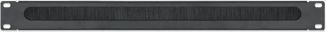 Alt view image 4 of 5 - Intellinet 19" Cable Entry Panel, 1U, with Brush Insert, Black