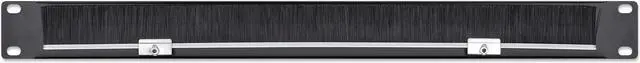 Alt view image 5 of 5 - Intellinet 19" Cable Entry Panel, 1U, with Brush Insert, Black