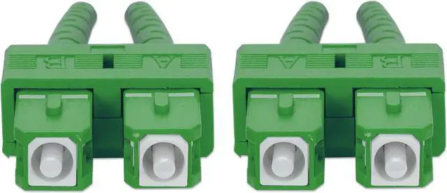 Alt view image 4 of 5 - Intellinet 5 m SC UPC to SC APC Fiber Optic Patch Cable, 2.0 mm, Duplex, OFNR, Singlemode BIF, Yellow, 9/125 µm, Bend Insensitive Fiber Cable G.657.A1, 16 ft