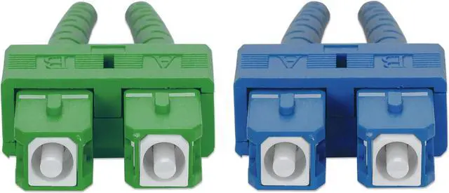 Alt view image 4 of 5 - Intellinet 3 m SC UPC to SC APC Fiber Optic Patch Cable, 2.0 mm, Duplex, OFNR, Singlemode BIF, Yellow, 9/125 µm, Bend Insensitive Fiber Cable G.657.A1, 10 ft