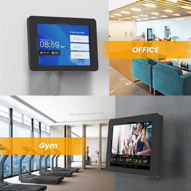 Alt view image 2 of 5 - Beelta Tablet Wall Mount Compatible with 10.9" iPad 10th, Pro 11" 1 2 3 4, Air 4 5, Air 11", iPad 11"(A16) - BSW101BA