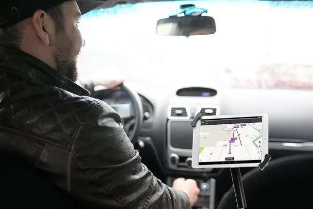 Alt view image 3 of 5 - Multi-Flex Car Mount - CTA Flex Security Car Mount with Lock and Key Security Enclosure for iPad 10th Gen 10.9-inch | iPad 7th /8th /9th Gen 10.2-inch & Other 7-14-inch Tablets - Black (PAD-MFSCM)