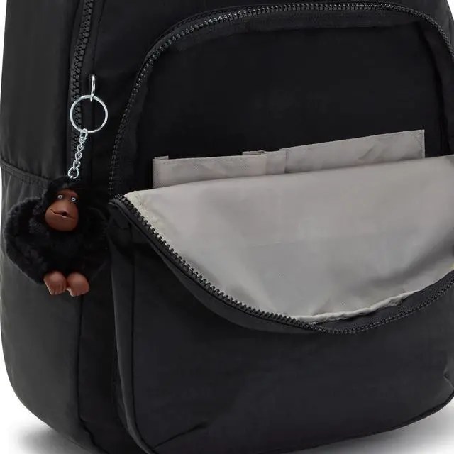Alt view image 5 of 5 - Kipling Women's Seoul 15" Laptop Backpack, Durable, Roomy with Padded Shoulder Straps, Built-In Protective Sleeve