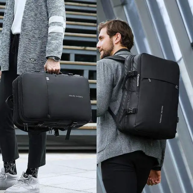 Alt view image 5 of 5 - MARK RYDEN Extra Large 40L Travel Backpack, Carry On Backpack, Water Resistant Lightweight Daypack for Flight, Business Backpack Fits 17 Inch Laptop with USB Charger for Men and Women