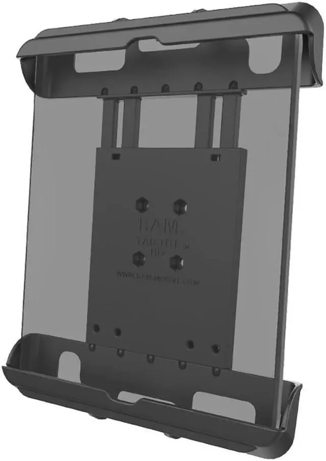 Main image of RAM Mounts RAM-HOL-TAB17U Tab-Tite Tablet Holder for Apple iPad Gen 1-4 with Case + More Compatible with RAM B 1" and C 1.5" Size Round Ball Bases