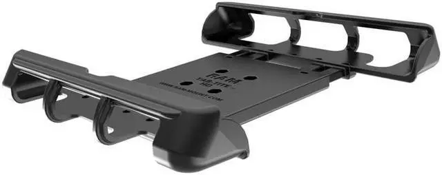 Alt view image 3 of 5 - RAM Mounts RAM-HOL-TAB17U Tab-Tite Tablet Holder for Apple iPad Gen 1-4 with Case + More Compatible with RAM B 1" and C 1.5" Size Round Ball Bases