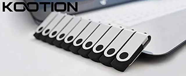Alt view image 2 of 5 - KOOTION 20pcs 4GB USB Flash Drives - 4GB Thumb Drives, Black