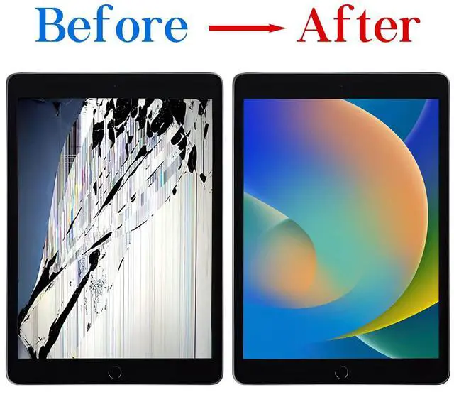 Alt view image 5 of 5 - GBOLE 9.7" New Screen Replacement for iPad Pro 2016 A1673 A1674 A1675 LCD Display Glass Touch Digitizer Premium Kit with Tools - White