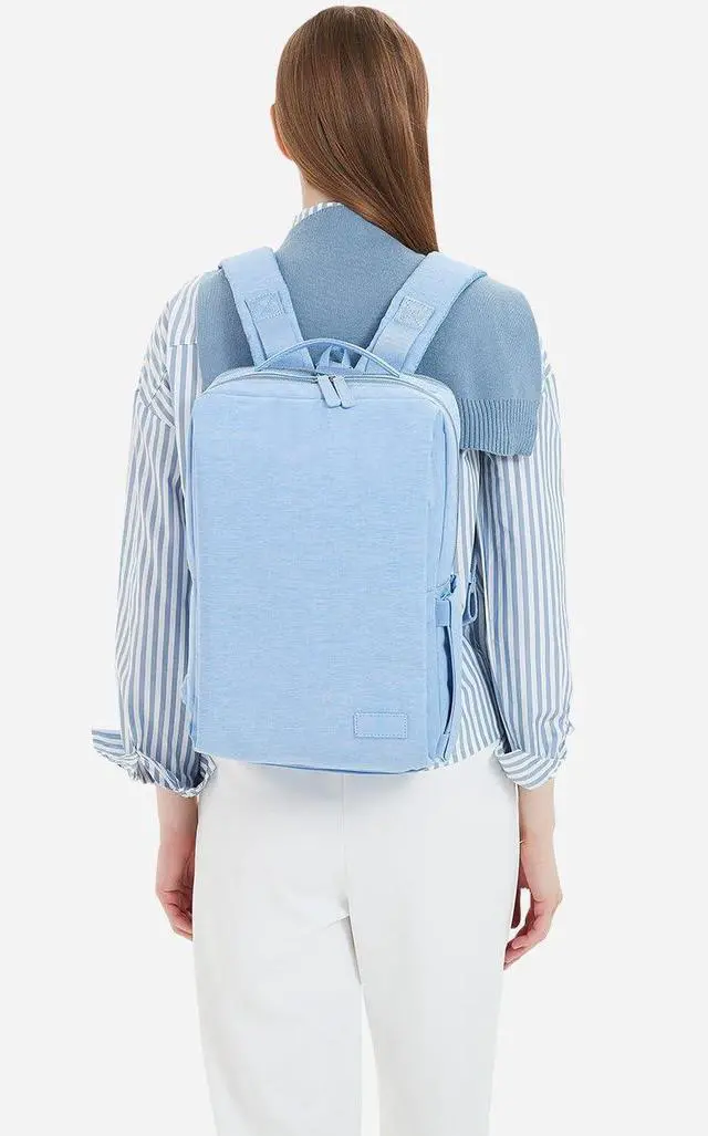 Alt view image 5 of 5 - Nordace Siena Pro 13 Smart Backpack - 13.3" Laptop Backpack, 15L Daily Backpack for Travel, Everyday, or Work (Light Blue)