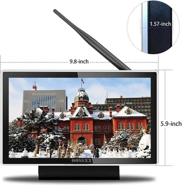 Alt view image 5 of 5 - OOSSXX 10inch Monitor Wireless 10-Channel, 5.0MP NVR Network Video Recorder Without Hard Drive