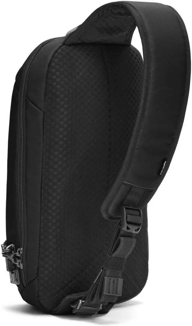 Alt view image 2 of 5 - Pacsafe Vibe 325 10 Liter Anti Theft Sling Bag/Crossbody-Fits 13 inch Laptop Casual Daypack, Black, One Size