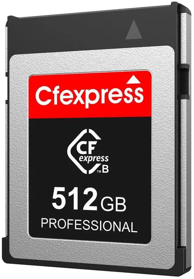 Main image of 512GB CFexpress Type B Memory Card, Up to 1700MB/s, CF Express Card Type-B RAW 8K Video Recording Compatible with Nikon D5/D6/Z7/Z9, Canon EOS R5, Panasonic (512, GB)