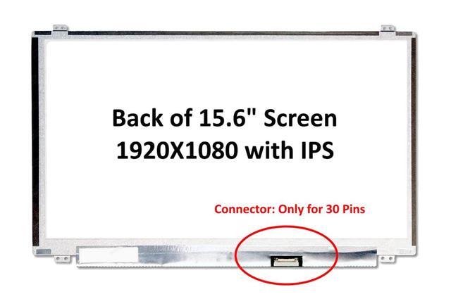 thumbnail image 2 of Laptop Screen NV156FHM-N65 V8.0 Full HD FHD 1920x1080 IPS 15.6" 30 Pin Matte 130575 2 of 12