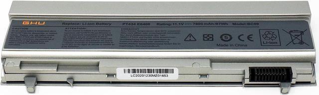 Alt view image 2 of 5 - GHU Battery 87 Wh Replacement for KY265 KY266 PT434 PT435 PT436 4M529 KY477 Compatible with Dell Latitude Laptop E6400 E6410 E6510 E6500 312-0748 312-0749 W0X4F W1193 KY477 4M529 4N369 FU268 W1193