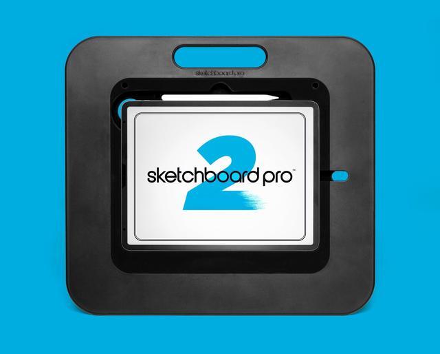 Alt view image 5 of 5 - SKETCHBOARD PRO 2 iPad Art Stand (White, iPad Pro 12.9-inch 3rd-6th Gen)