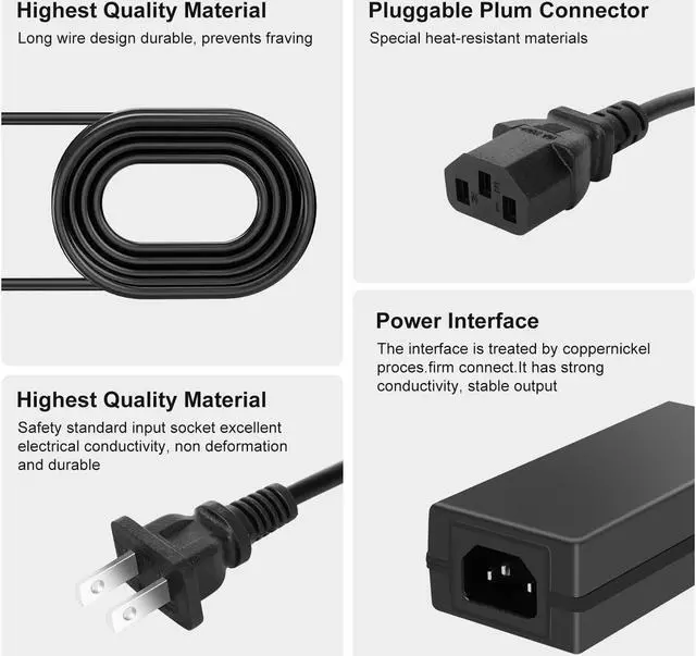 Alt view image 4 of 5 - for 54v Cisco Power Supply Compatible with Cisco MerakiZ3: Z3-HW Z3C Z3C-HW Z3C-HW-Z3-HW-US Z3C-HW-WW Wireless Router MA-PWR-50WAC 54V Power Adapter