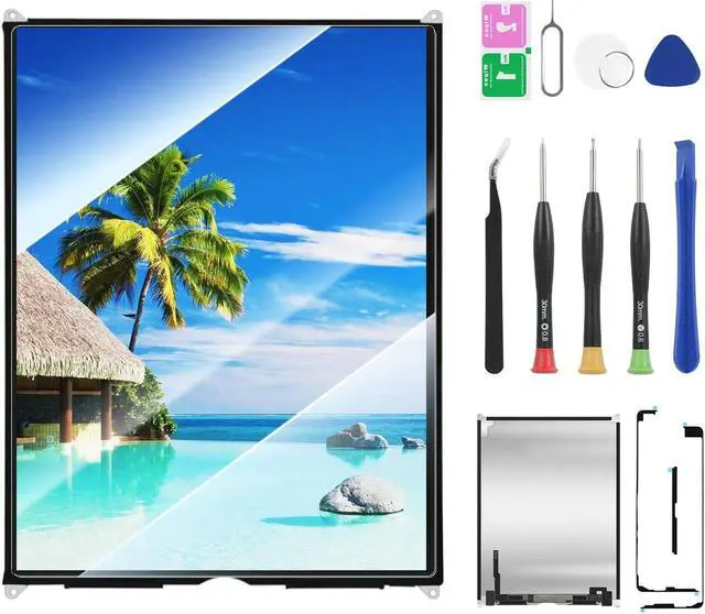Main image of YUSE for iPad 7th 8th 9th Gen 10.2" LCD Screen Replacement (Not Touch Screen) Display Assembly Repair Kit + Tools(Model: A2197 A2198 A2200 A2270 A2428 A2429 A2430 A2602 A2603 A2604 A2605)