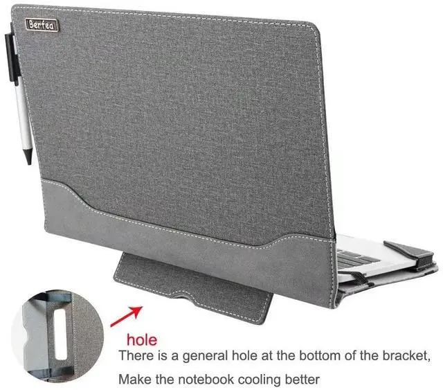 Alt view image 5 of 5 - Berfea Cover Case Compatible with Acer Spin 1 SP111,Chromebook 311 CB311 CP311 11.6 inch Laptop Notebook Protective Sleeve Stand Hard Case Shell